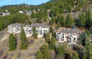 Built for privacy and Okanagan Lake Views